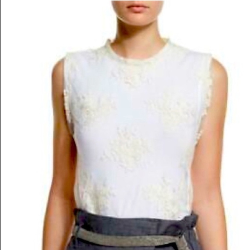 Brunello Cucinelli broderi top size L
